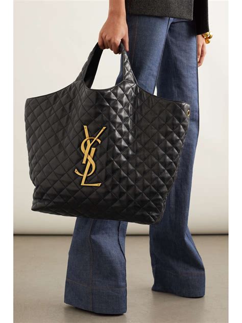 ysl padded tote bag